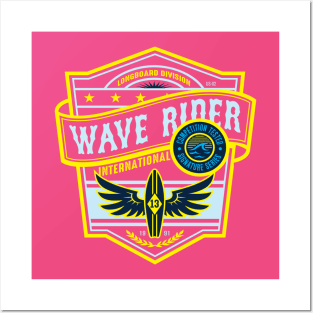 Wave Rider Posters and Art